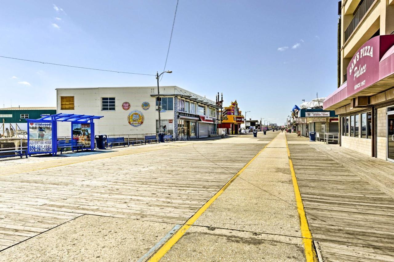 North Wildwood Condo With Pool, Walk To Boardwalk! Buitenkant foto